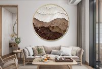 Erdfarbene Deko Im Wohnzimmer Design