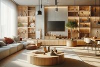 Möbel Aus Natürlichen Materialien Für Wohnzimmer